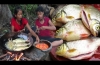 Survival skills: Cooking fish Fries with Peppers sauce and Eating delicious - My Natural Food ep 35