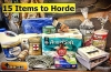 15 Items Every Prepper Should Horde for SHTF