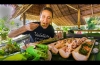 Backyard Food Paradise!! Farm to Table THAI FOOD in the Rainforest
