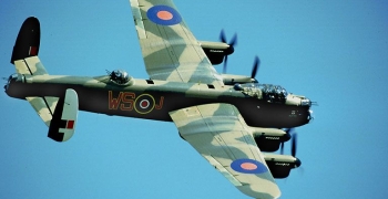English Avro Lancaster Warplane, Fighter