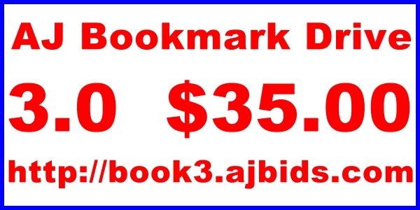 AJ Bookmark Drive 3.0 Coming Soon